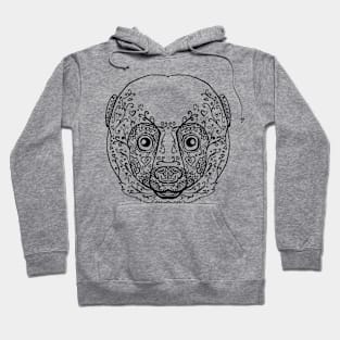 Lemur Head Mandala Hoodie